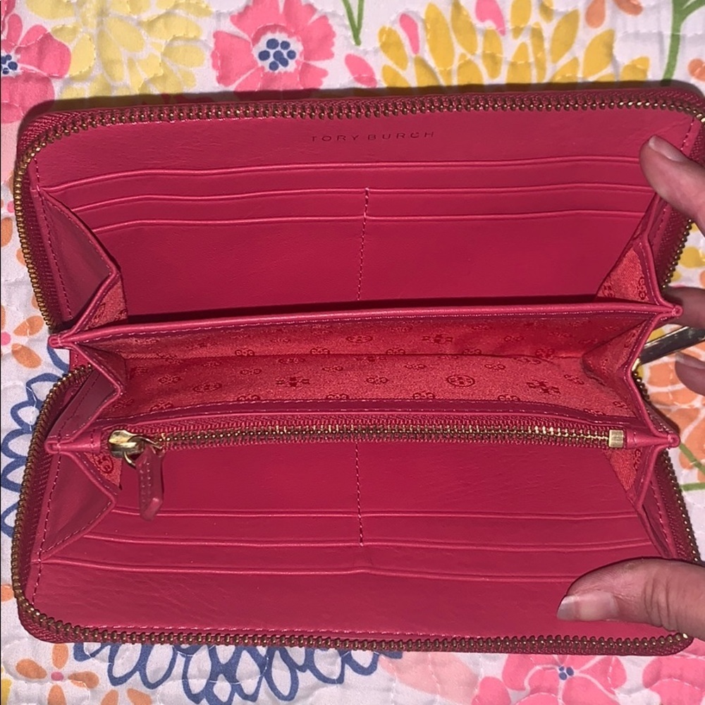 PINK TORY BURCH WALLET - Picture 2 of 6